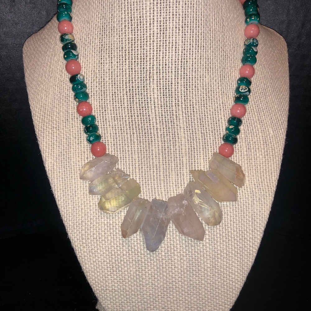 Quartz necklace